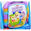 Fisher-Price Baby knížka hudební učíme se říkanky CZ na baterie Světlo Zvuk