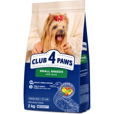 Club4Paws Premium pre dospelých psov malých plemien 2 kg