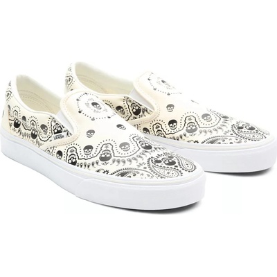 Vans Slip-On bandana classic white/black – Zboží Dáma