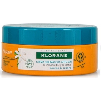 Klorane Успокояващ крем след слънце, After Sun Care Cream, Klorane Polysianes, with Organic Tamanu & Monoi 200 ml