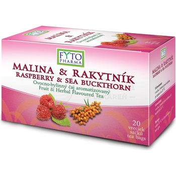 FYTO MALINA & RAKYTNÍK ovocno bylinný čaj 20 x 2 g