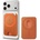 Spigen valentinus magfit+ magsafe universal magnetic card holder metallic orange (8800337244731)