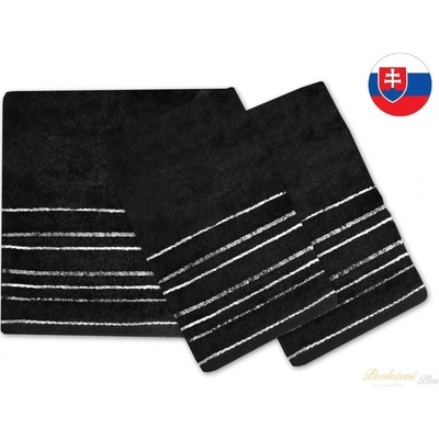 Praktik Textil Osuška Zara 70 x 140 cm černá