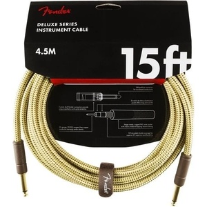 Fender Deluxe Series Tweed 4, 5 m Директен - Директен Инструментален кабел (0990820084)