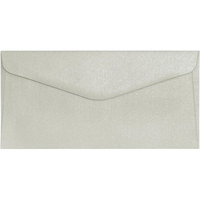 Obálky DL Pearl světle stříbrná K 150g, 10ks, Galeria Papieru
