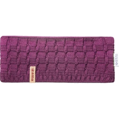 Kama Pletená Merino CW12 144 purpurová