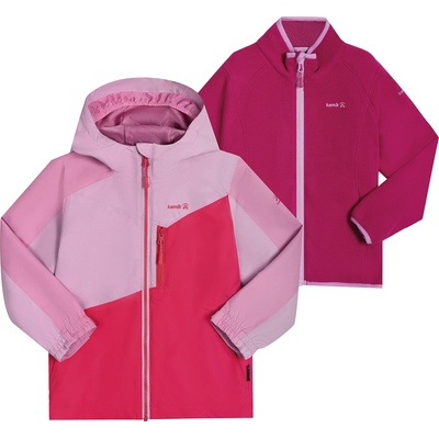 Kamik Детско 3-в-1 яке Kamik Kid's Estella Waterproof jacket - Pink / Fuschia - размер 110 (EU) (703-5356-0214)