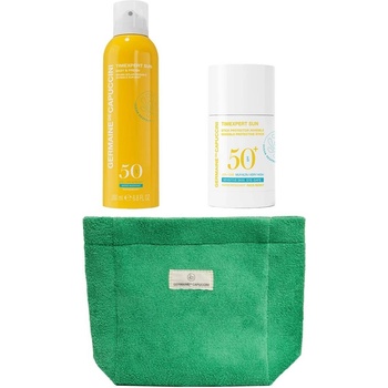 Germaine de Capuccini Комплект Love Sun - Спрей и Стик, 200 + 25 ml + Несесер