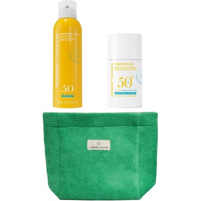 Germaine de Capuccini Комплект Love Sun - Спрей и Стик, 200 + 25 ml + Несесер