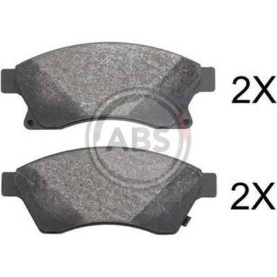 A.B.S. Sada brzdových platničiek kotúčovej brzdy 37789