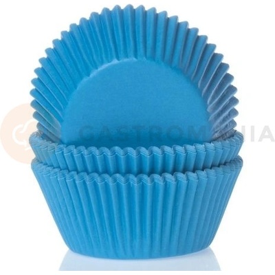 House of Marie Košíčky na cupcakemodrá HM0084 modrá průměr 5 cm 50 ks – Zboží Dáma