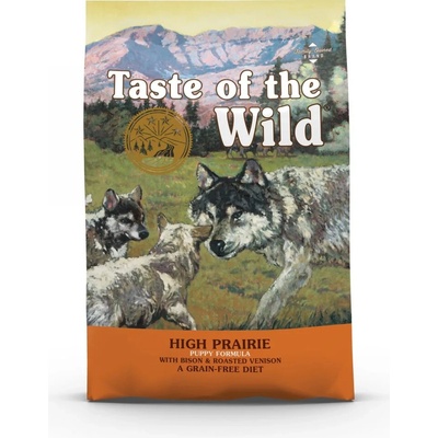 Taste of the Wild High Praire Puppy bizon jehněčí 12,2 kg