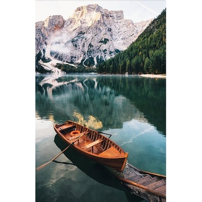Textilomanie Fototapeta na dvere MOUTAIN LAKE 86x200 cm