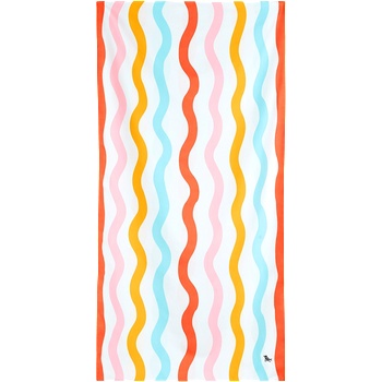 Image 1 of Dock&Bay UK Dock&Bay Бързосъхнеща кърпа за плаж Squiggle Face
