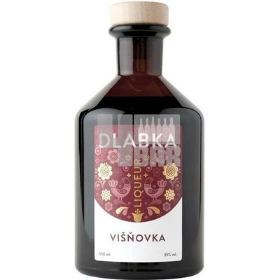 Dlabka Višňovka liquer 35% 0,5 l (holá lahev)