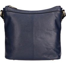 Hexagona luxusní kožené dámské crossbody 113032 modrá