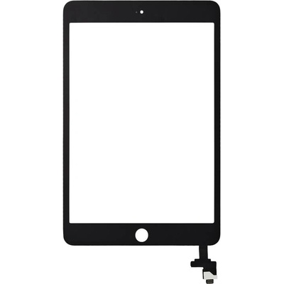 Dotykové sklo s IC čipem iPad mini 3 (bez Home tlačítka) – Aftermarket Pro XO7 – černé IPD0756