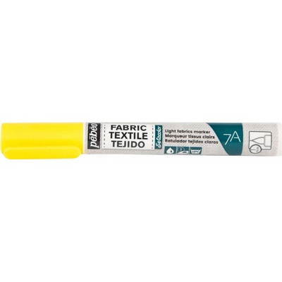 Pébéo 7A Markers Light Fabric 1 mm 02 yellow