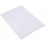 Barbara CARDBOARD FOLDER A4 280 G/M2 WITH ELASTIC BAND WHITE BARBARA