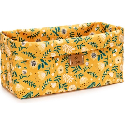 T-tomi Long Baggie Mustard flowers