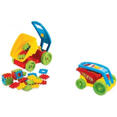 Marioinex Детски камион Gobo с комплект вафлен конструктор (901 274)