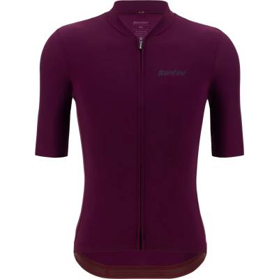 Santini Фланелка с къс ръкав за колоездене Santini Sensation S/S Jersey Cycling jersey - Bordeaux - размер 3XL (056-3455-0517)