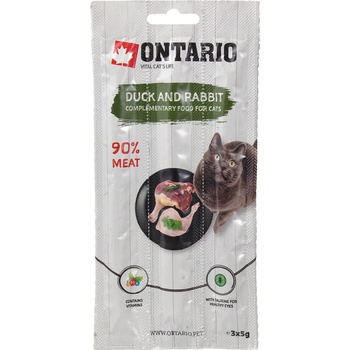 ONTARIO Stick for cats Duck & Rabbit 15 g