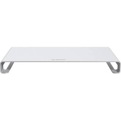 ORICO Monitor Stand Aluminuim - алуминиева поставка за MacBook, преносими компютри и монитори (сребрист)