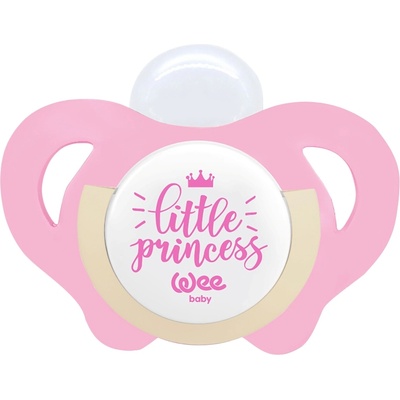 Wee Baby Залъгалка Wee Baby - Пеперуда, 18+ месеца, розова (174)