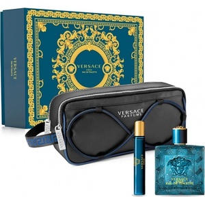 Versace Eros Комплект (EDT 100ml + EDT 10ml + Bag) за Мъже