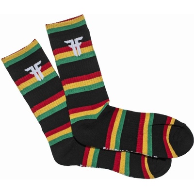 Fallen TRADEMARK STRIPED SOCKS Rasta
