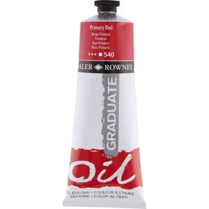 Daler Rowney Graduate Маслена боя Primary Red 200 ml 1 бр (117200540)