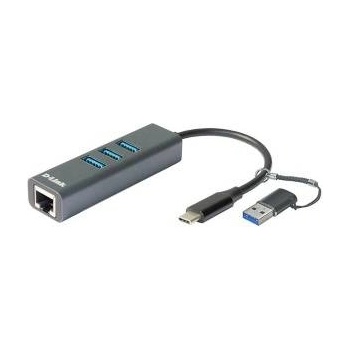 D-Link USB извод D-Link DUB-2332 Сив