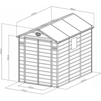 G21 Boston 523 - 188 x 278 cm světle šedý