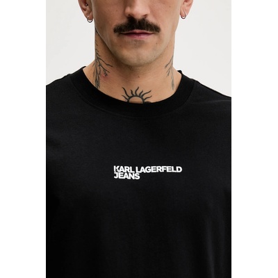 Karl Lagerfeld Jeans Памучна тениска Karl Lagerfeld Jeans (B1M17067)