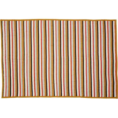 Hübsch Карирано одеяло Pavilion раиранао 140 x 200 см охра (701407)