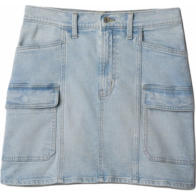GAP dámska sukňa V-DENIM CARGO svetlomodrá