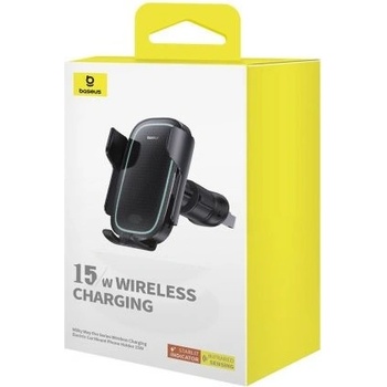 BASEUS pre bezdrôtové nabíjanie Mily Way 15W čierny C40357000111-00/BS-CM023