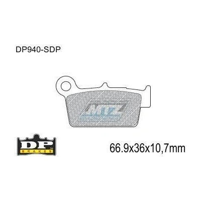 Destičky brzdové DP940-SDP DP Brakes - směs SDP PRO-MX DP940-SDP