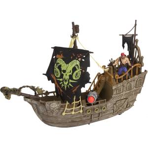 Chap mei Игрален комплект Chap Mei Pirates - Пиратският кораб, светещи части в тъмното (505211)