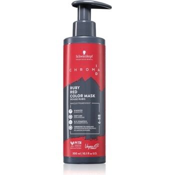 Schwarzkopf Chroma ID Color Mask Интензивна възстановяваща цветна маска За коса цвят 6-88 Ruby Red 300ml