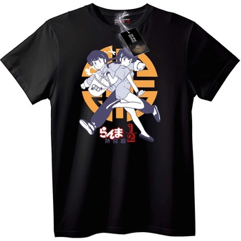 NOONEBRAND Тениска Ranma 1/2 - 3XL, Black