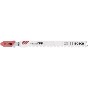 Bosch Нож за трион за осцилиращ трион T 102 D Clean for PP (3 бр. ) 2608667443 (2608667443)