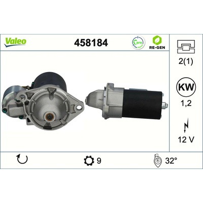 Startér VALEO 458184
