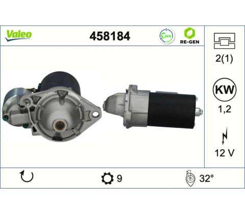 Startér VALEO 458184