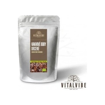 Vitalvibe Drcené kakaové boby Bio 250 g