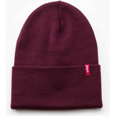 LEVI'S Čiapka SLOUCHY RED TAB BEANIE 77138-092 Bordová