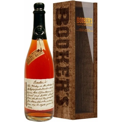 Booker´s Bourbon 7y 63,95% 0,7 l (dřevěná kazeta)