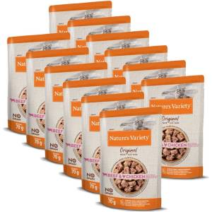Nature's Variety Nature s Variety Cat Original Beef & Chicken 12 x 70 г