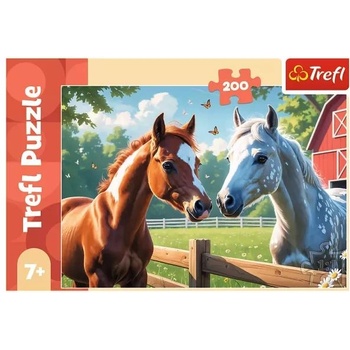 Trefl Трефл: Конете на поляната - пъзел 200 части (13328)